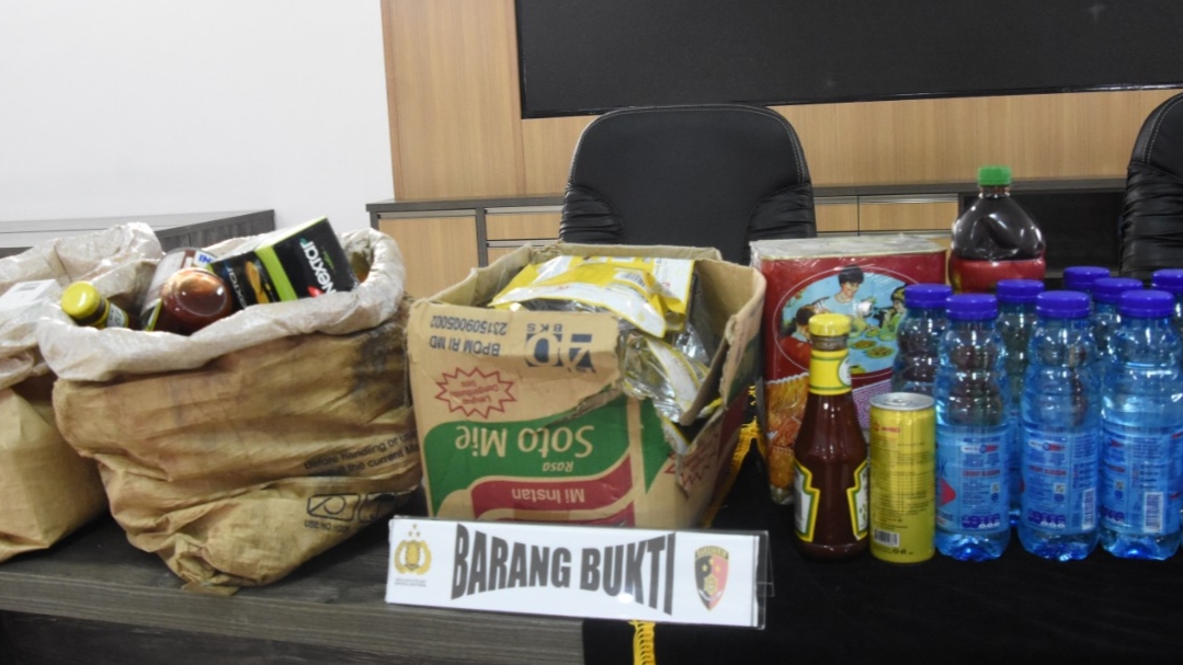 Polres Bogor, Pengungkapan, Penjualan Barang, Kadaluwarsa