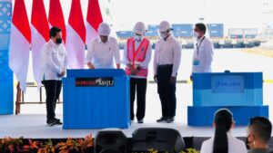 Tingkatkan Daya Saing, Jokowi Resmikan Penggabungan BUMN Pelindo Daya Saing, Presiden Jokowi, BUMN, Pelindo