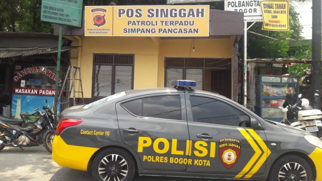 Kapolresta Bogor Resmikan Pos Singgah di Pancasan Kapolresta Bogor, Polresta Bogor, Pos Singgah, Pancasan