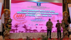 Dirjen AHU Minta Notaris Dampingi Pelaku UMK Mendirikan Perseroan Perorangan Dirjen AHU, Notaris, Pelaku UMK, Perseroan Perorangan