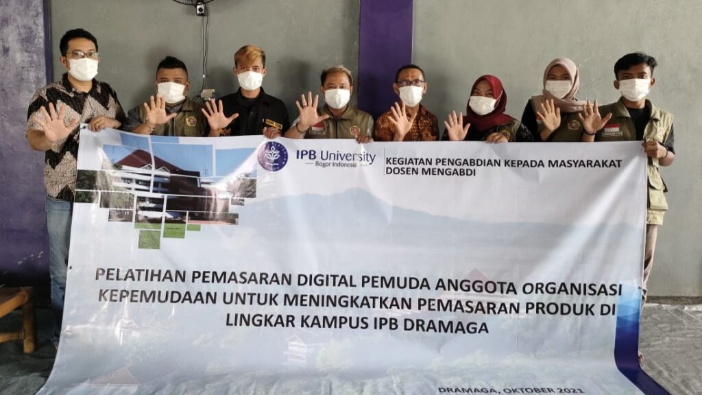 Dosen IPB, Pelatihan Pemasaran Digital, Karang Taruna, Karang Taruna Lingkar Kampus