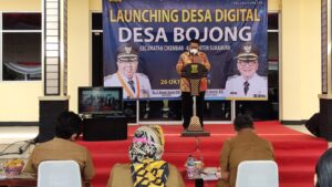 Wakil Bupati Sukabumi Launching Desa Bojong Sebagai Desa Digital Wakil Bupati Sukabumi, Desa Bojong, Sukabumi, Desa Digital
