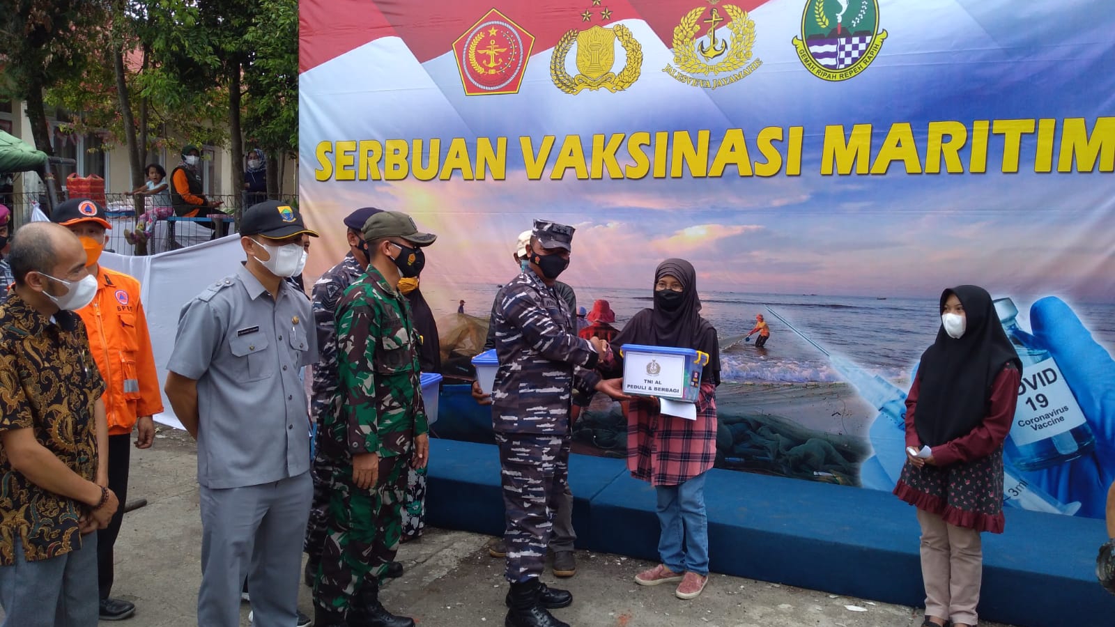 Target Vaksinasi, Lantamal III, Vaksinasi Covid-19, Daerah Pegunungan