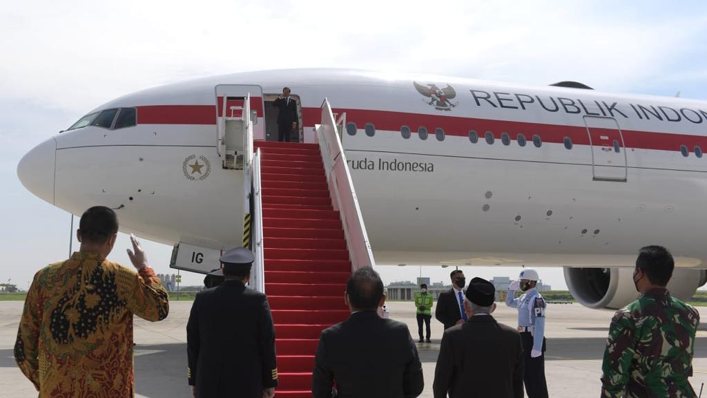 Presiden Jokowi Berangkat ke Roma, Akan Hadiri KTT G20 Presiden Jokowi, Roma, Itali, KTT G20