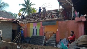 Rumah Rusak Akibat Bencana Alam di Harkat Jaya Belum Dapat Bantuan Pemerintah Rumah Rusak, Bencana Alam, Harkat Jaya, Bantuan Pemerintah