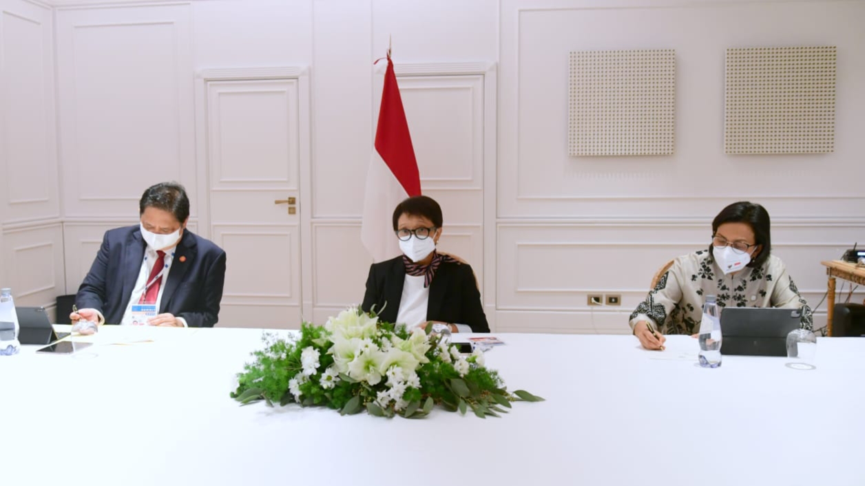 Retno Marsudi, KTT G20, Target Vaksinasi, Vaksinasi Global, WHO