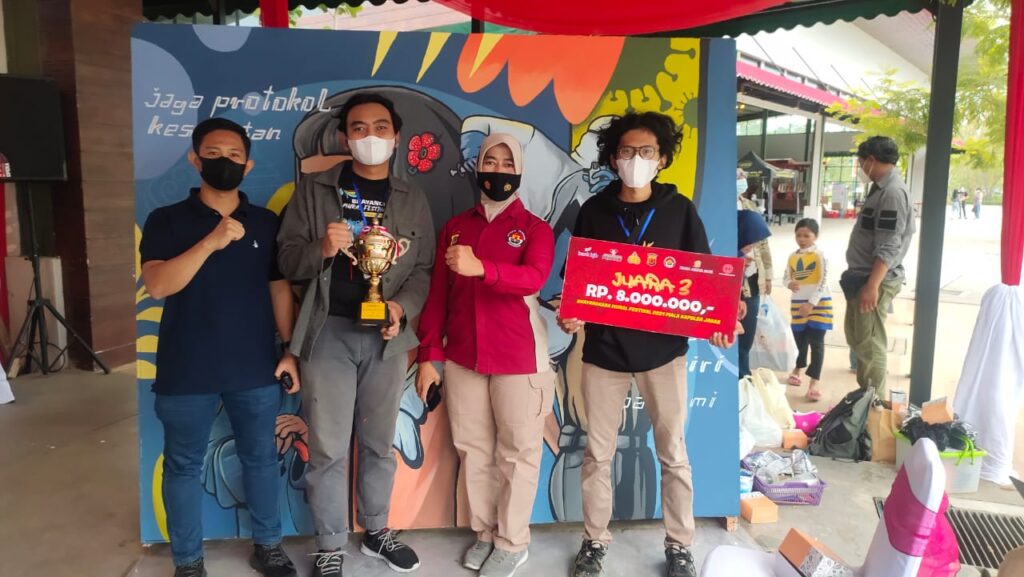 Polres Bogor Raih Juara Tiga Lomba Mural Piala Kapolda Jabar Polres Bogor, Juara Tiga Lomba Mural, Mural, Piala Kapolda Jabar