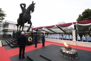 Presiden Jokowi Resmikan Tugu Api Semangat Indonesia Merdeka Presiden Jokowi, Tugu Api, Tugu Api Semangat Indonesia Merdeka
