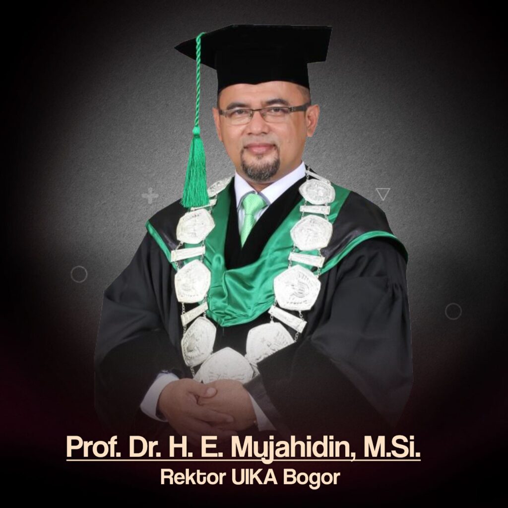 Rektor Universitas Ibn Khaldun Bogor Resmi Bergelar Profesor Universitas Ibn Khaldun, Rektor UIKA, UIKA Bogor, Profesor, Endin Mujahidin, HE Mujahidin