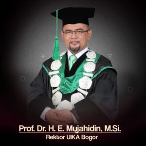 Rektor Universitas Ibn Khaldun Bogor Resmi Bergelar Profesor Universitas Ibn Khaldun, Rektor UIKA, UIKA Bogor, Profesor, Endin Mujahidin, HE Mujahidin
