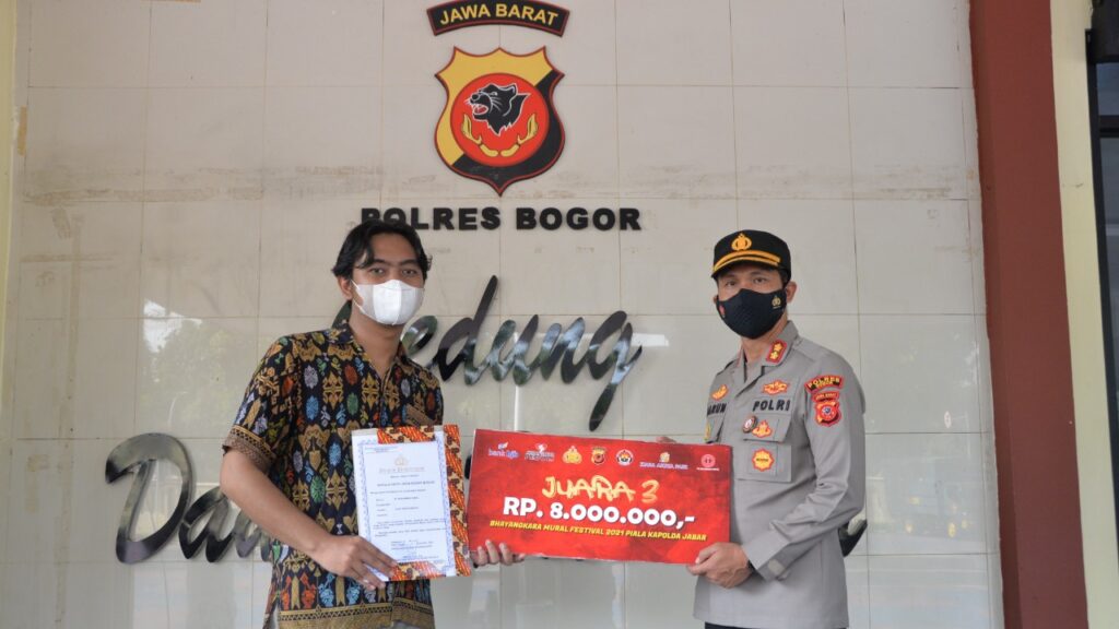 Mural, Polres Bogor, Apresiasi Kapolres Bogor, Pemural Kabupaten Bogor