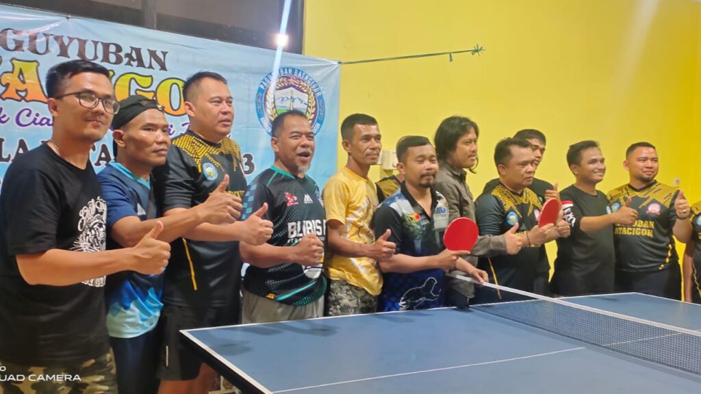 Eratkan Jalinan Silaturahmi, Batacigor Gelar Turnamen Tenis Meja Jalinan Silaturahmi, Silaturrahmi, Batacigor, Turnamen Tenis Meja