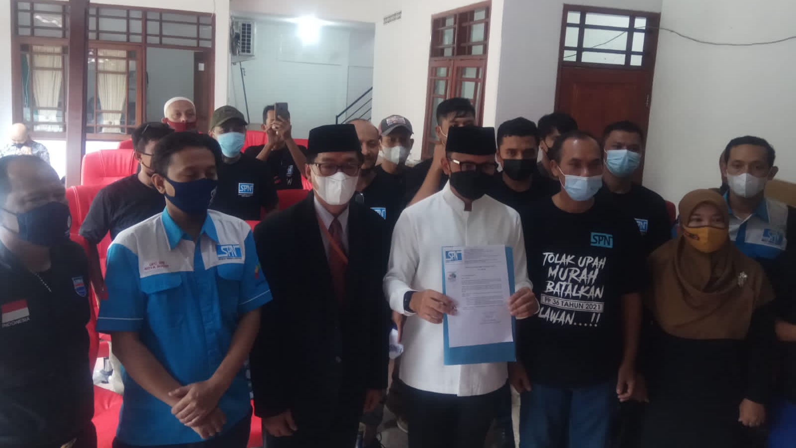 SPN Kota Bogor, SPN, Kenaikan UMK, Pekerja, Buruh