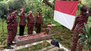 KPMP Tabur Bunga dan Doa Bersama di Makam Pahlawan Tijan KPMP, Tabur Bunga, Doa Bersama, Hari Pahlawan, Makam Pahlawan Tijan