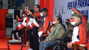 Penutupan Peparnas XVI, Jokowi: Dengan Konsistensi, Prestasi Kita Raih Peparnas XVI, Penutupan Peparnas XVI, Presiden Jokowi, Konsistensi, Prestasi