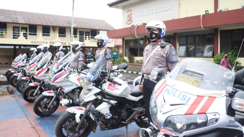 Gelar Pasukan, Polres Bogor, Operasi Zebra Lodaya Gelar Pasukan, Polres Bogor Mulai Operasi Zebra Lodaya