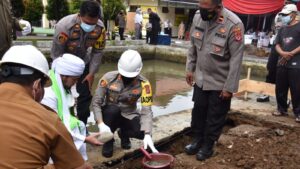 Peletakan Batu Pertama Tandai Pembangunan Mushola Polsek Megamendung Peletakan Batu Pertama, Mushola, Mushola Polsek Megamendung, Polsek Megamendung