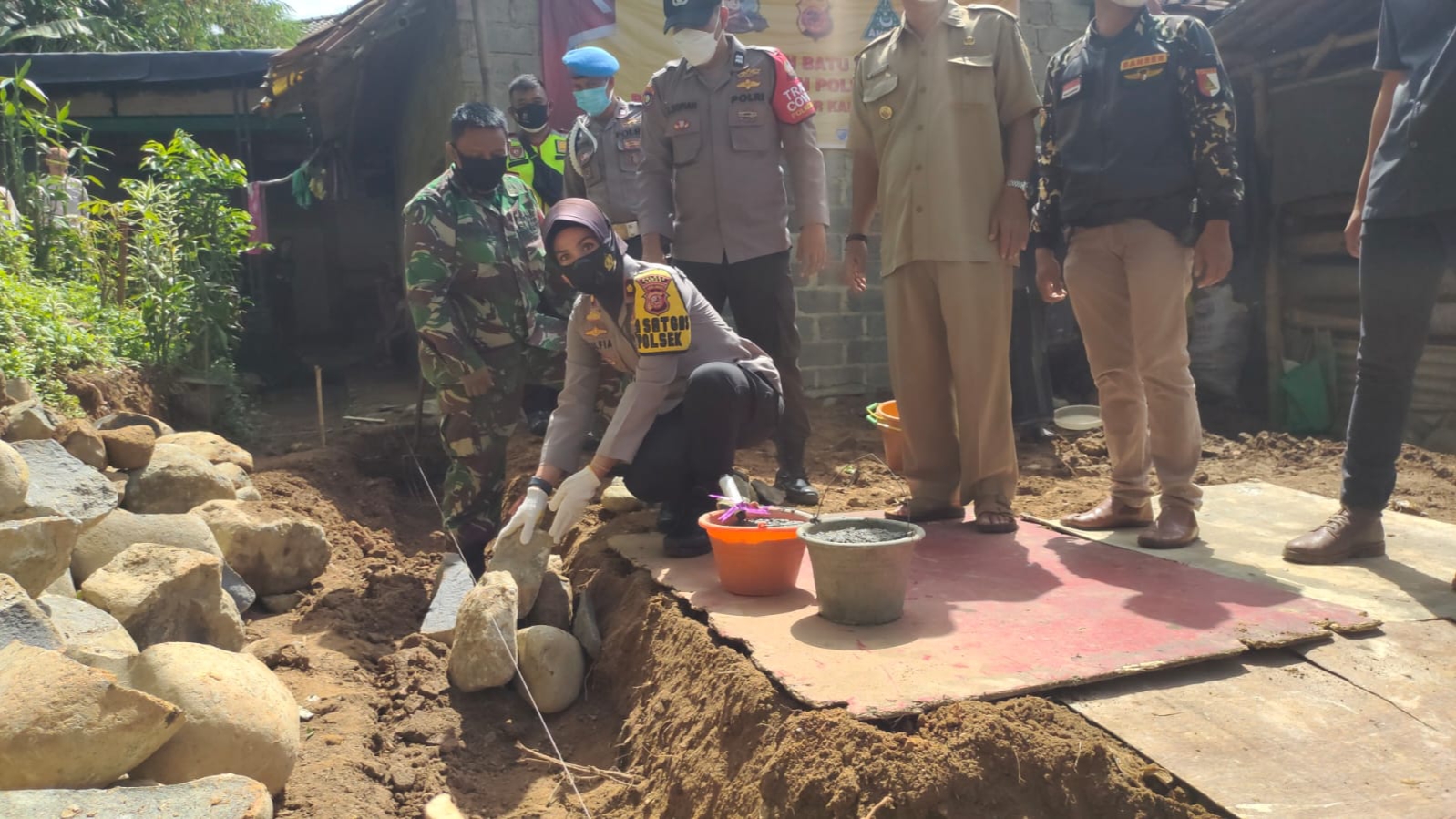 Polres Bogor, GP Ansor, Bedah Rumah, Rumah Tidak Layak Huni, RTLH, Babakan Madang