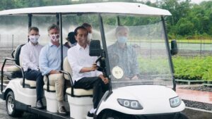 Serius Tangani Perubahan Iklim, Jokowi Tunjukan Nursery Center di Rumpin Perubahan Iklim, Presiden Jokowi, Nursery Center, Rumpin