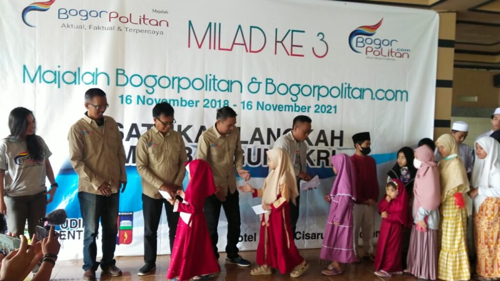 Milad ke-3 BogorPolitan, Satukan Langkah Membangun NKRI Milad, BogorPolitan, Membangun NKRI, Pers