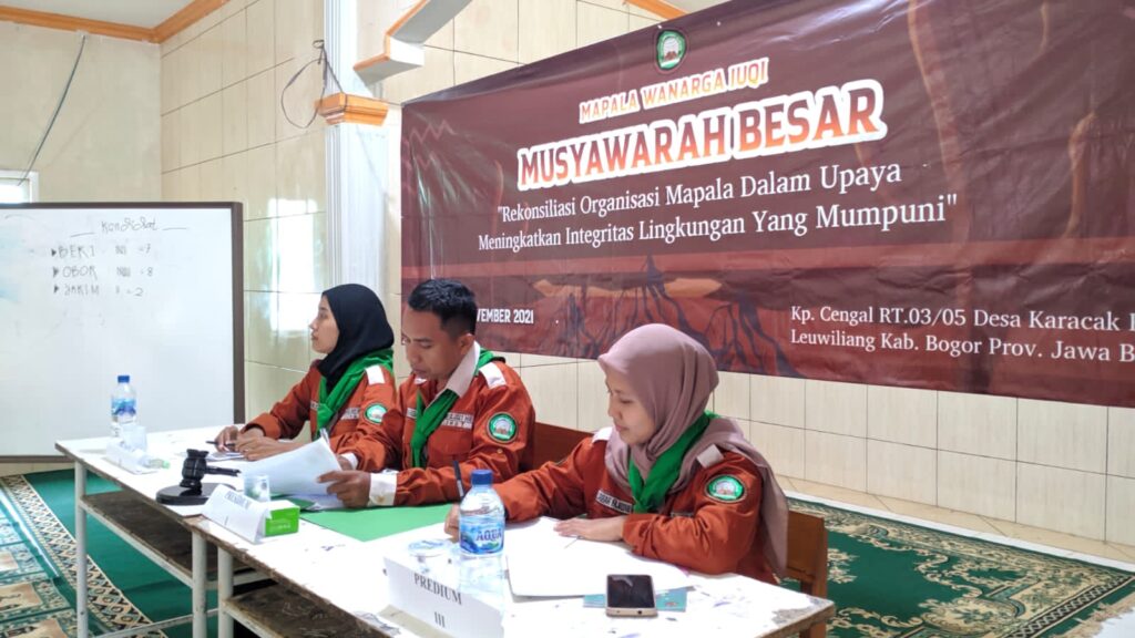 Mubes ke-II, Tebby Anjustmara Pimpin Mapala Wanaraga IUQI Mubes Wanaraga, Tebby Anjustmara, Mapala Wanaraga, IUQI