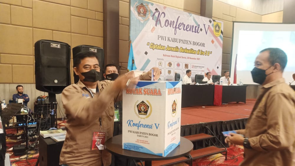 Konferensi ke-V, Subagiyo Kembali Pimpin PWI Kabupaten Bogor Konferensi PWI, Subagiyo, PWI Kabupaten Bogor, PWI