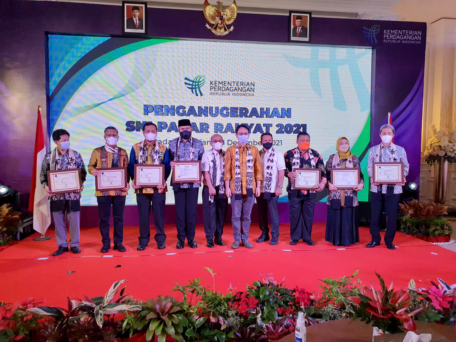 Pasar Gunung Batu, Pasar Kota Bogo, Sertifikat SNI, Kemendag, Perumda PPJ