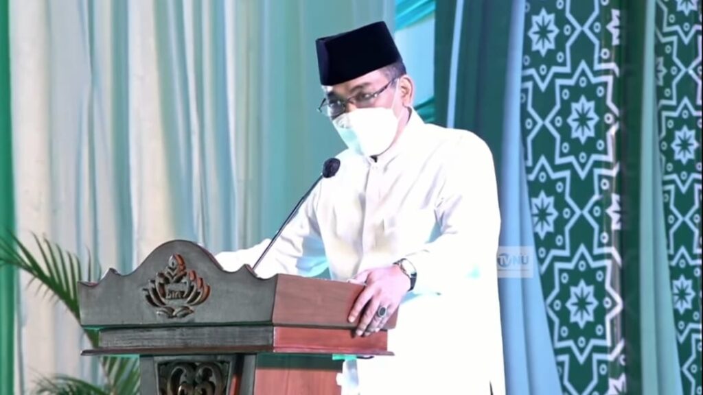 Muktamar NU Ditutup, Gus Yahya Sampaikan Dua Agenda Besar Muktamar NU, PBNU, Yahya Cholil Staquf, Gus Yahya, Agenda Besar
