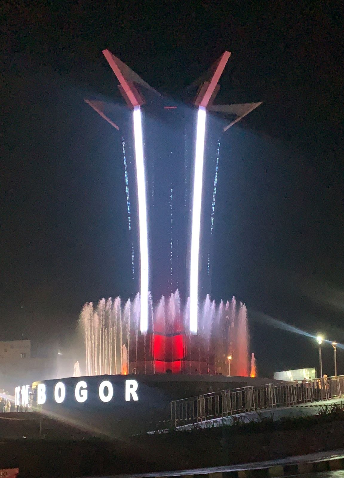 Tahun Baru, Bupati Bogor, Tugu Pancakarsa