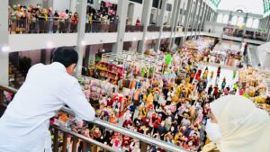 Sempat Terbakar, Pasar Pon Trenggalek Diresmikan Presiden Jokowi Pasar Pon Terbakar, Pasar Pon, Trenggalek, Presiden Jokowi