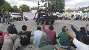 Mahasiswa Papua di Yogyakarta Demo Peringati Kemerdekaan Mahasiswa Papua, Yogyakarta, Demonstrasi, Kemerdekaan Papua