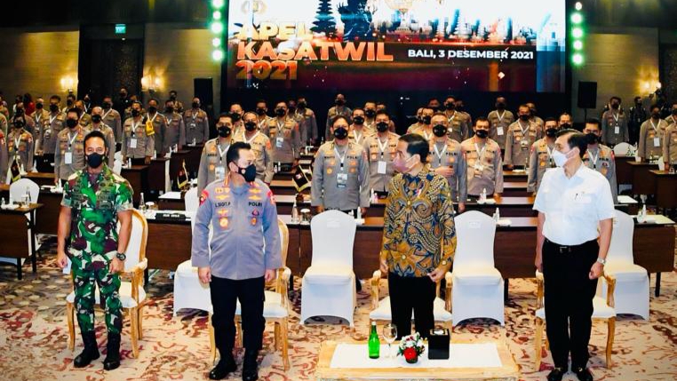 Kasatwil 2021, Jokowi Minta Tegakkan Hukum Tanpa Pandang Bulu Kasatwil 2021, Presiden Jokowi, Tegakkan Hukum, Tanpa Pandang Bulu