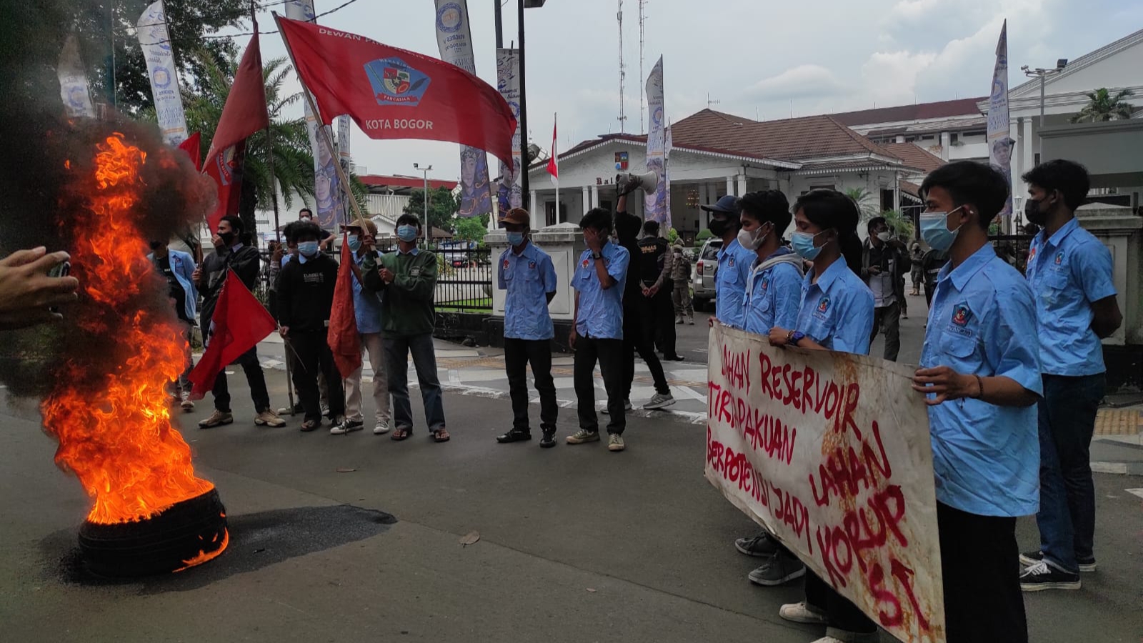 Demo Pemkot Bogor, Gemppar, Reservoir, Perumda Tirta Pakuan