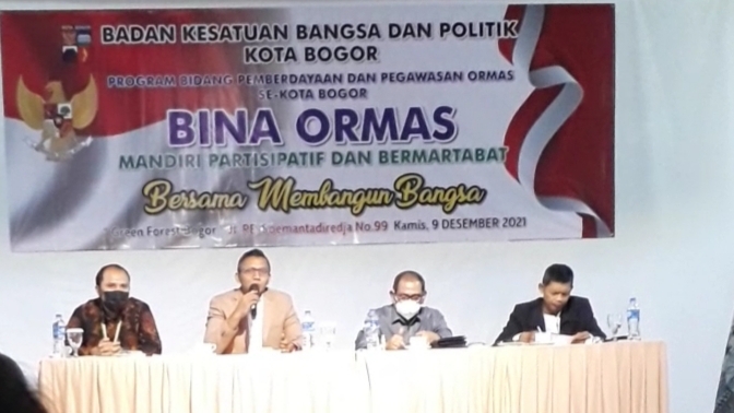 Kesbangpol Kota Bogor Gelar Bina Ormas, Sudah Sembilan Kali Kesbangpol Kota Bogor, Bina Ormas, Sembilan Kali