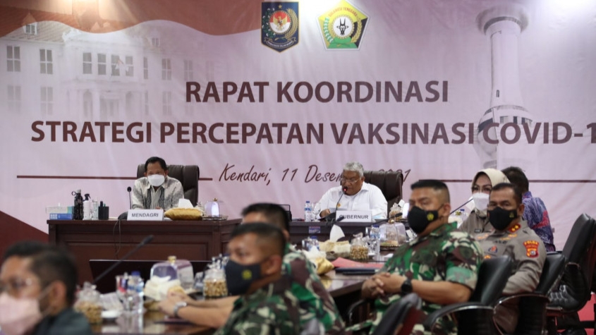 Mendagri Minta Pemda Percepat Vaksinasi Covid-19 Mendagri, Tito Karnavian, Pemerintah Daerah, Vaksinasi Covid-19