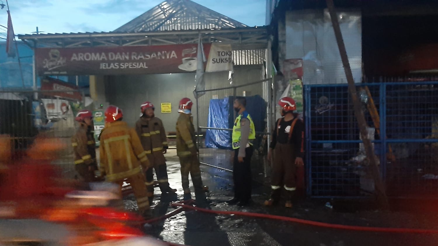 Kebakaran, Toko Sembako, Citereup, Korsleting Listrik