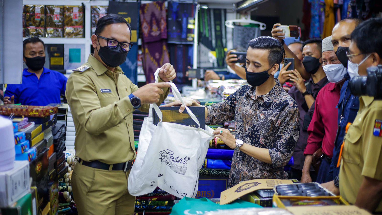 Pasar Rakyat, Pasar Kota Bogor, Pemkot Bogor, Bebas Plastik, Perumda PPJ