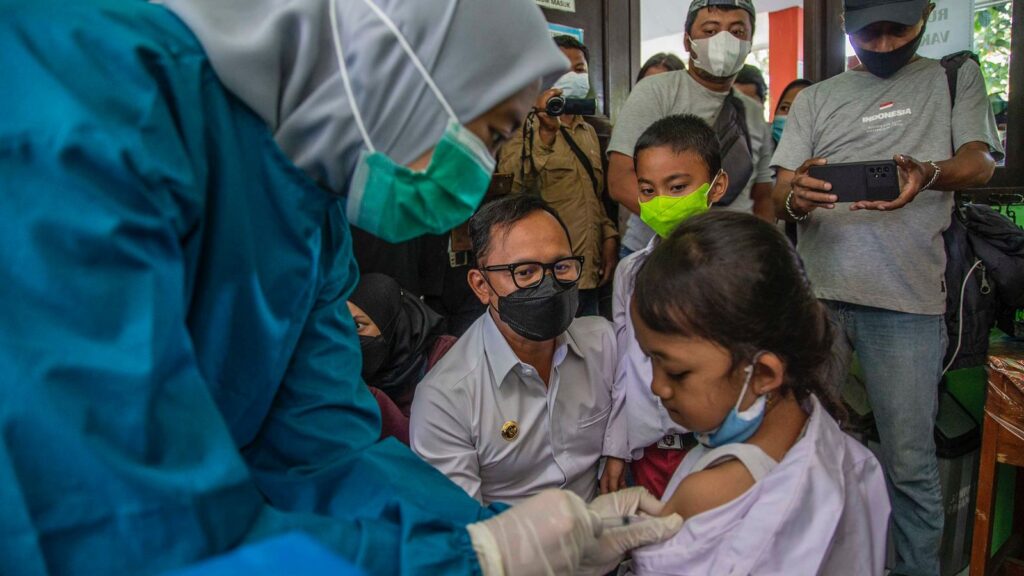 Vaksinasi Usia 6-11 Dimulai di Kota Bogor, Sasar 100.862 Anak Vaksinasi Anak, Usia 6-11, Vaksinasi Kota Bogor, Anak