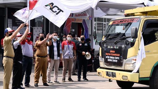 JNE Bogor, Erupsi Semeru, Korban Erupsi Semeru, ACT