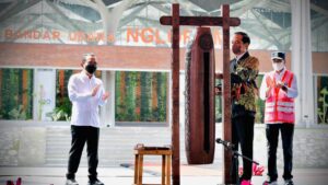 Bandara Ngloram Blora Diresmikan, Komitmen Pemerintah Membangun Daerah Bandara Ngloram, Blora, Komitmen Pemerintah, Membangun Daerah, Jokowi