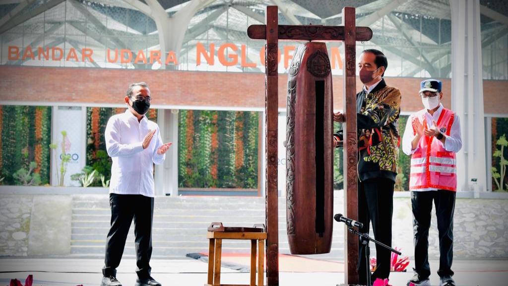 Bandara Ngloram Blora Diresmikan, Komitmen Pemerintah Membangun Daerah Bandara Ngloram, Blora, Komitmen Pemerintah, Membangun Daerah, Jokowi