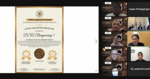 Kopi Indonesia Mendapat Sertifikat Pengakuan Internasional Kopi Indonesia, Kopi, Sertifikat, Pengakuan Internasional