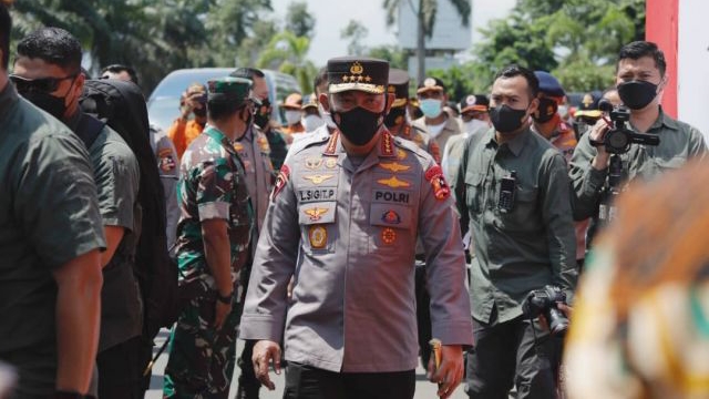 Jelang Natal, Kapolri dan Menhub Tinjau Kesiapan Pospam Simpang Gadog Natal, Kapolri, Menteri Perhubungan, Pospam Simpang Gadog, Simpang Gadog