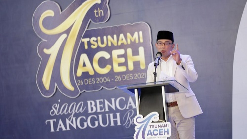 17 Tahun Tsunami Aceh, Gubernur Jabar, Ziarah Kubur, Tsunami Aceh, Do'a Bersama