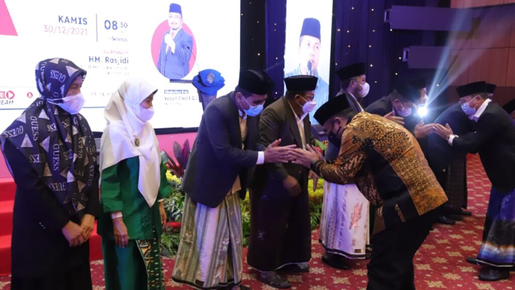 Menag Yaqut Kukuhkan Majelis Masyayikh, Ada Putra Mbah Moen Menag Yaqut, Yaqut Cholil Quomas, Majelis Masyayikh, Mbah Moen, Maemoen Zubair