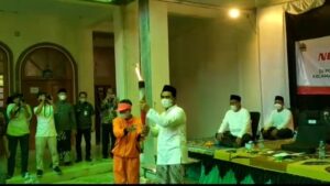 Sambut Obor PeSOnas, Gus Yasin Ajak Sekolahkan Anak Berkebutuhan Khusus Obor PeSOnas, Gus Yasin, Taj Yasin Sekolah, Anak Berkebutuhan Khusus