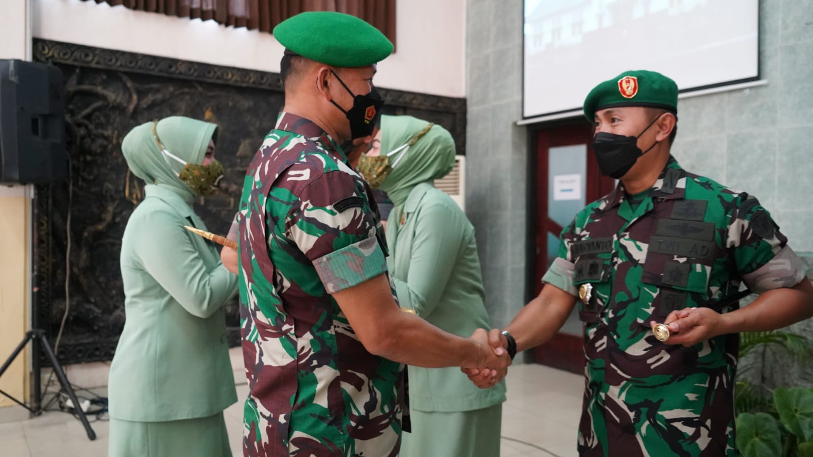 Danrem Suryakencana, Sertijab Dandim, Dandim Kabupaten Bogor, Dandim Cianjur, Dandim Kabupaten Sukabumi