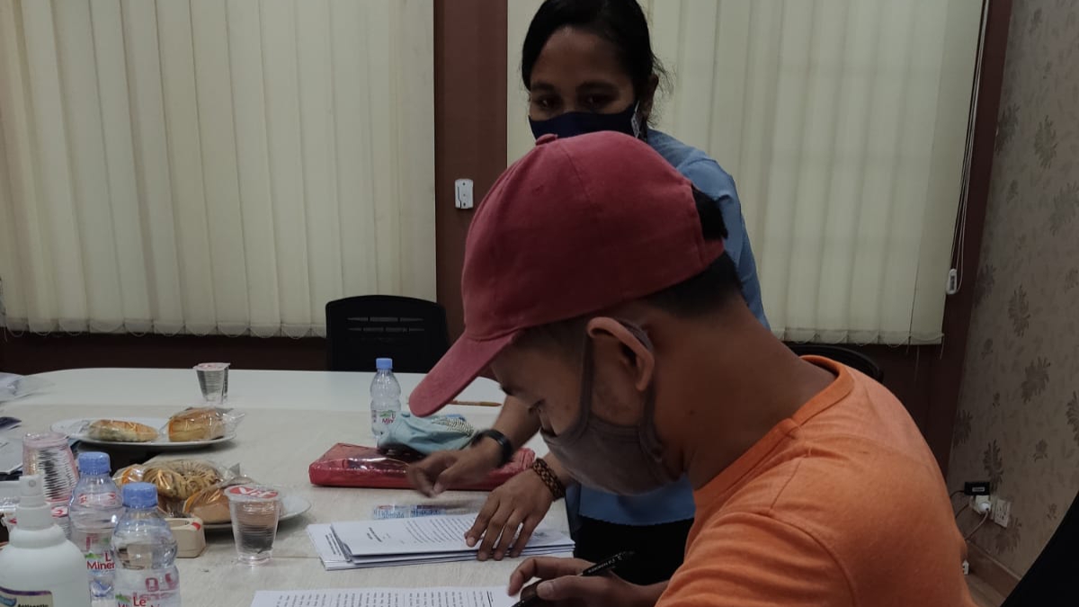 AJB, Sidang Mediasi, Bukit Mekar Wangi