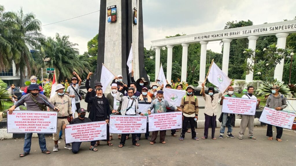 Ingin Temui Jokowi, Aksi Longmarch Petani Sukabumi Banyak Dapat Tekanan Temui Jokowi, Longmarch, Petani Sukabumi, Tekanan, Petani, Tanah