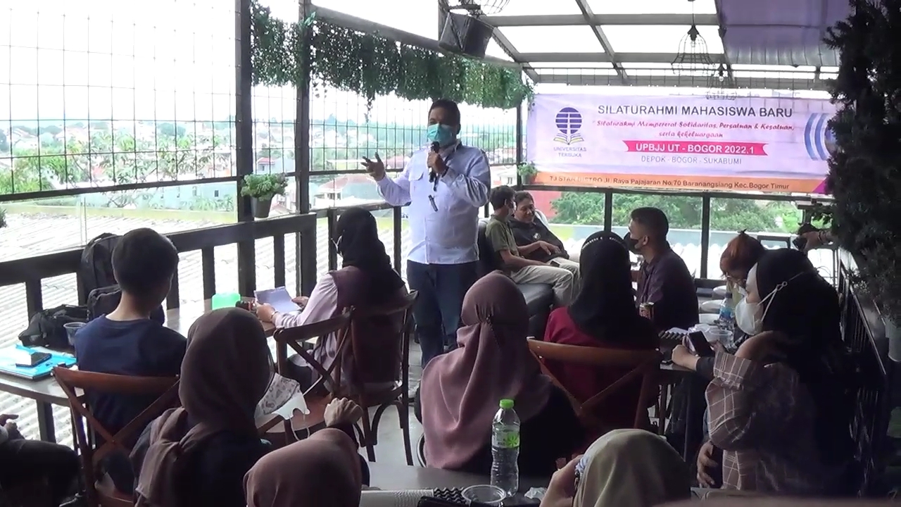 Jalin Komunikasi, Mahasiswa UT, Silaturrahmi, Kota Bogor